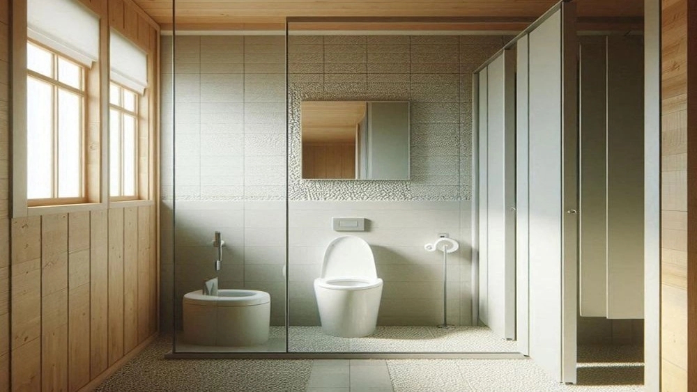 Cabin wood partition in Tehran